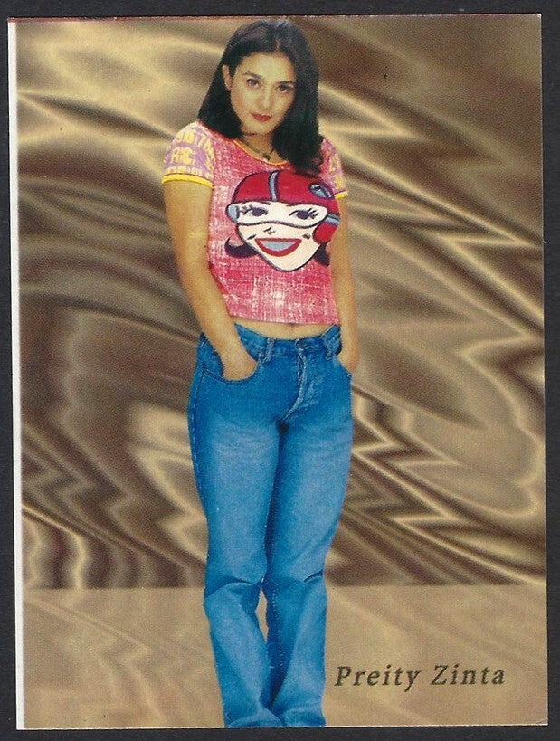 AOP2 India Bollywood 2001 pocket calendar PREITY ZINTA