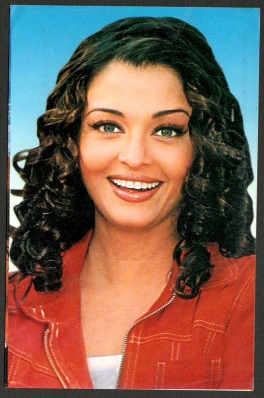 AOP India Bollywood AISHWARYA RAI vintage postcard