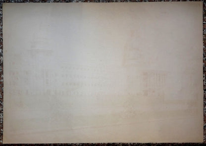 India MAHARAJA MYSORE’S PALACE 13.5” x 19.5” vintage Poster Ӝ