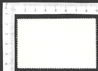 Vintage OVERLAND TO INDIA poster stamp - AMONG SAXAULS zaz