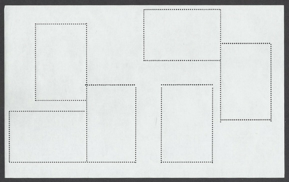 India 2007 Buddha mini sheet with BLACK PRINTED DOUBLE error MNH
