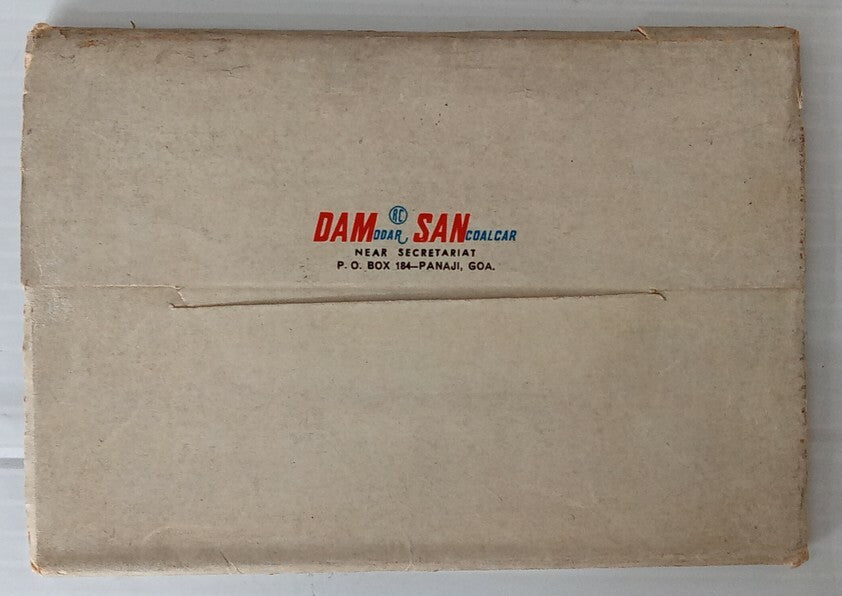 AOP India vintage 10 postcard folder SOUVENIR GOA