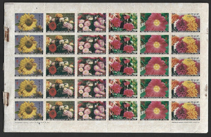 India 1988 Anti TB Tuberculosis seals complete book of 10 sheets of 30 MNH