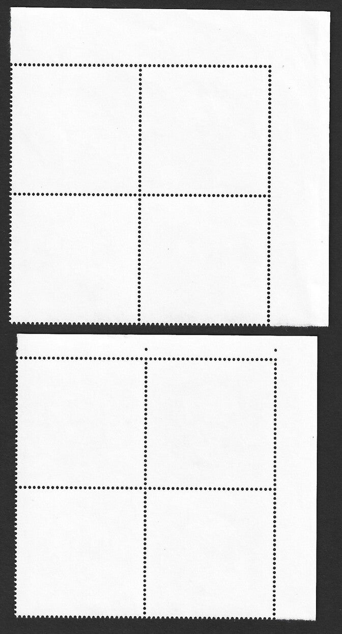 India 2016 NELSON MANDELA with YELLOW EXTREME OVERINKING ERROR MNH block of 4