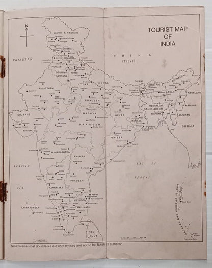 AOP India 1987 travel brochure BOMBAY 