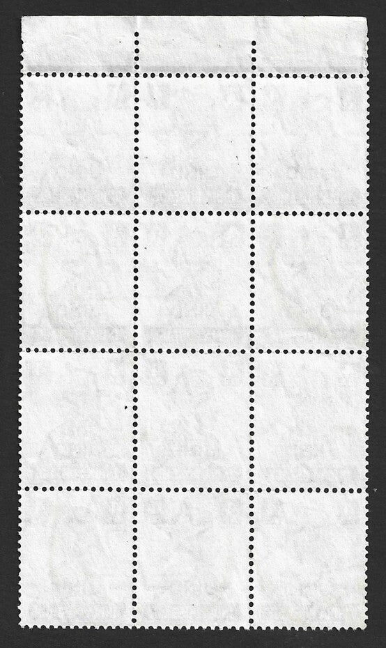 India JIND STATE 1941 KGVI 4a brown used block of 12 SG 146 £102