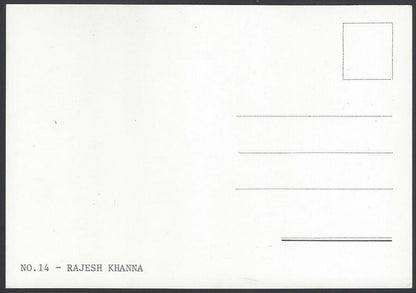 India Bollywood vintage postcard RAJESH KHANNA