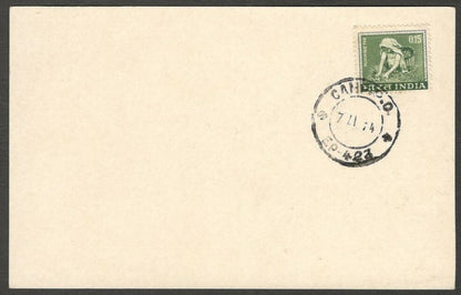 India 1974 Bharat Scouts & Guides Jamboree, Faridabad postcard Lady Baden-Powell