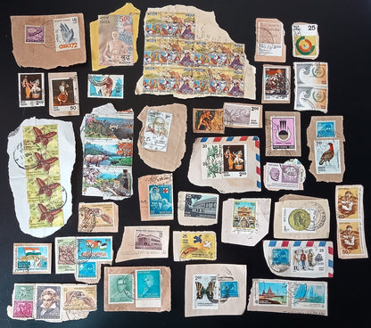 India unpicked on paper commemorative mix (200)