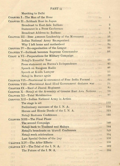 AOP INDIAN INDEPENDENCE MOVEMENT IN EAST ASIA by Prov Govt of Free India BOSE