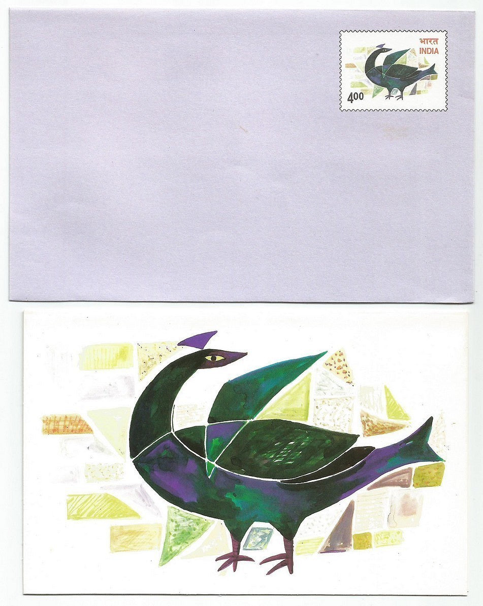 India 21 diff prepaid 4R envelopes issues all with matching greeting cards
