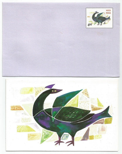 India 21 diff prepaid 4R envelopes issues all with matching greeting cards