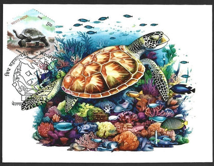 India 2024 World Ocean Day pictorial event postcards (7)