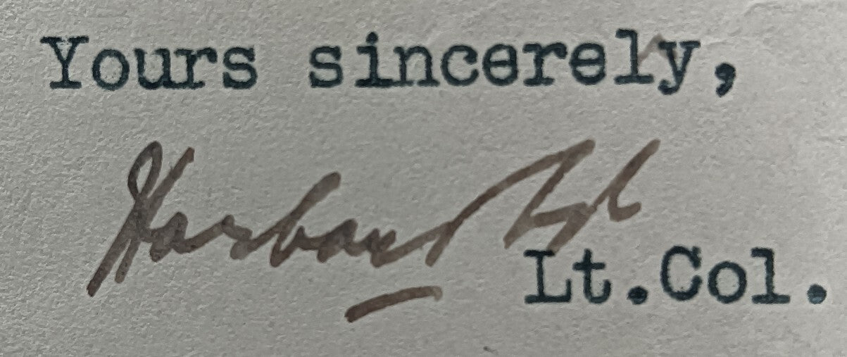 India 1942 crested letter REVENUE DEPARTMENT PATIALA