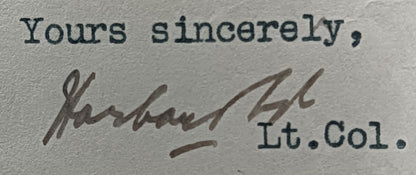 India 1942 crested letter REVENUE DEPARTMENT PATIALA