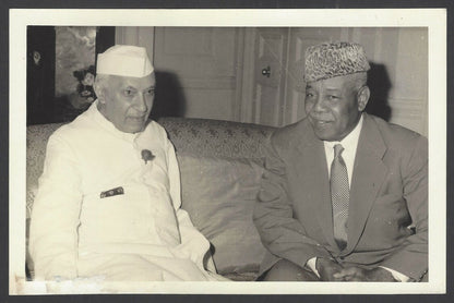 Jawaharlal Nehru Prime Minister of India vintage photo 15x19 cm 
