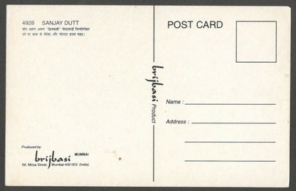 AOP India Bollywood postcard SANJAY DUTT