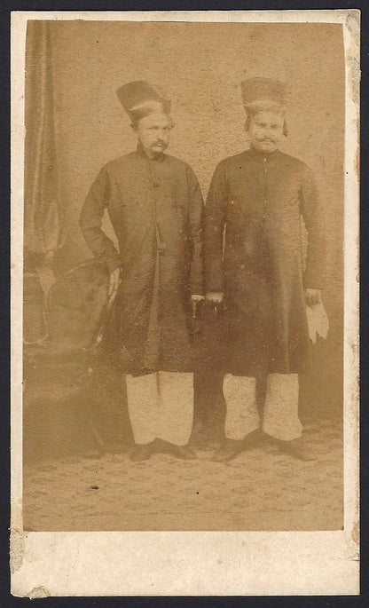 India FAMOUS PARSIS PARSEES - CDV photo