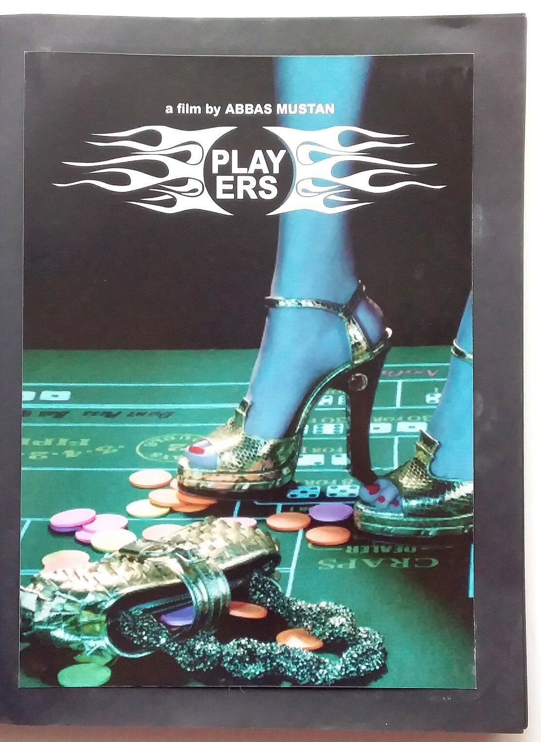 Bolywood India 33 page portofolio of publicity material PLAYERS by Abbas Mastan
