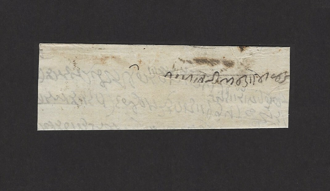 East India 1856 1/2a blue canc on 1860 cover
