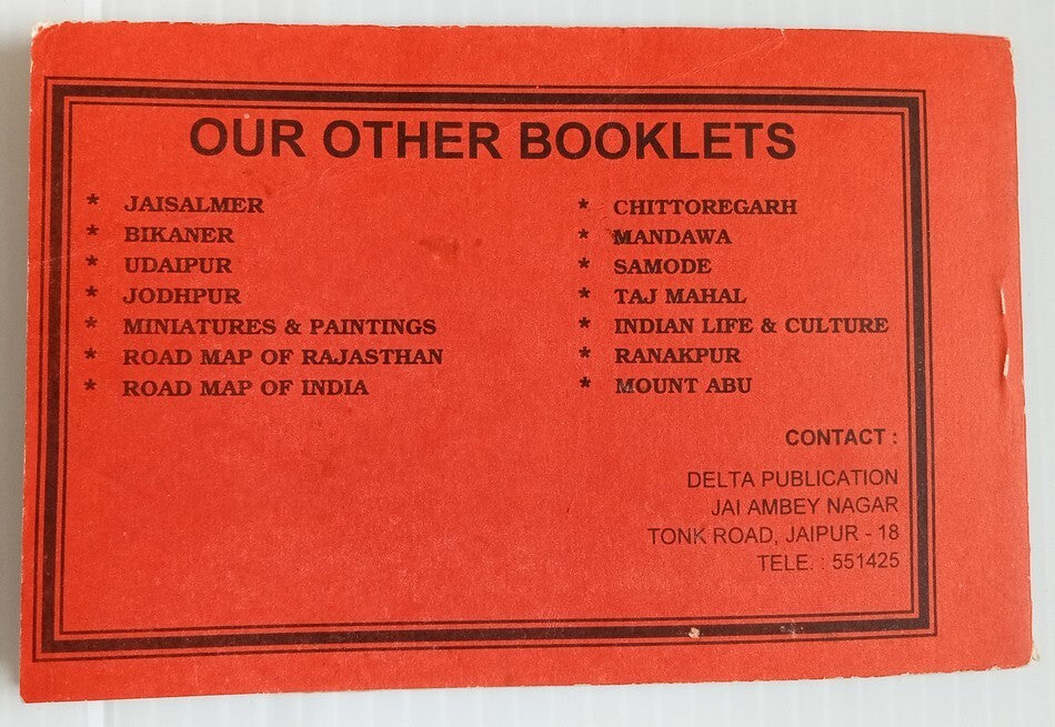 AOP India SHEKHAWATI booklet of 10 postcards