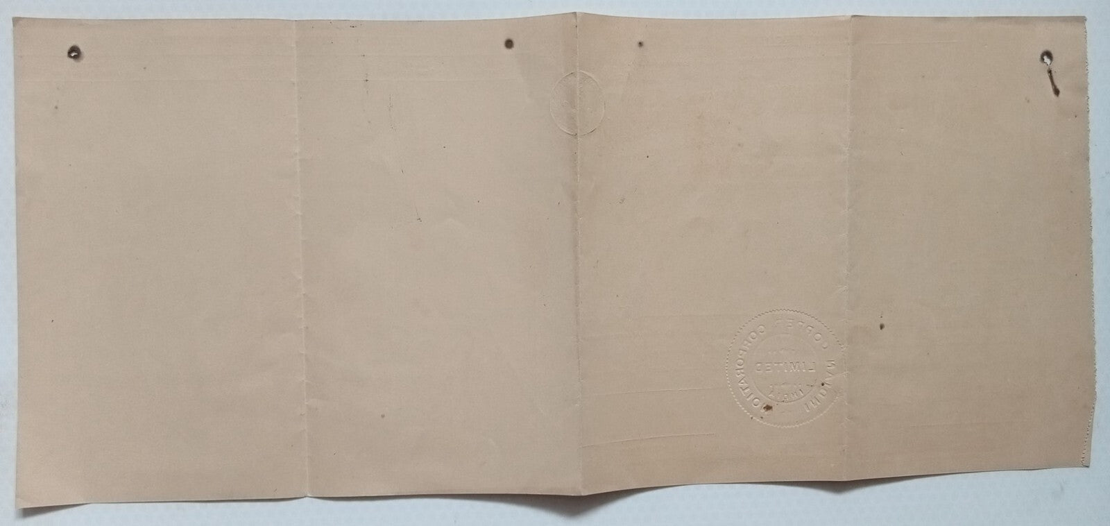 India INDIAN COPPER CORPORATION 1966 share certificate