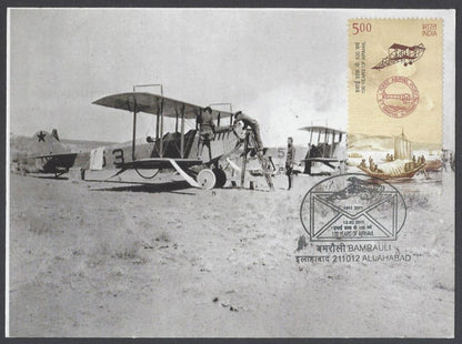 AOP India 2011 100 Years of Airmail 5 maxi cards (5)