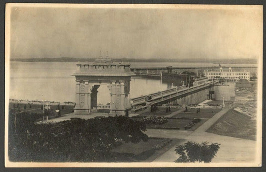 AOP India vintage photo BRINDAVAN GARDEN, MYSORE 3" x 5"