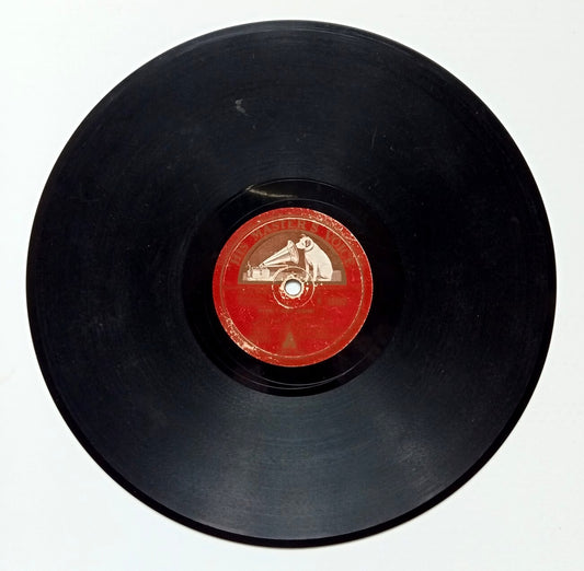 (AOP) India HMV 78rpm 1948 record Bapu Ki Amar Kahani by Mohammed Rafi