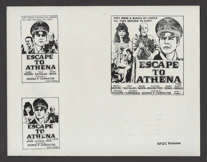 Hollywood Publicity cards for India – Wars movies