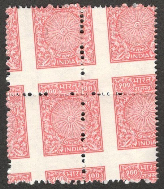 (AOP) India revenue 1R misperf error block of 4 MNH
