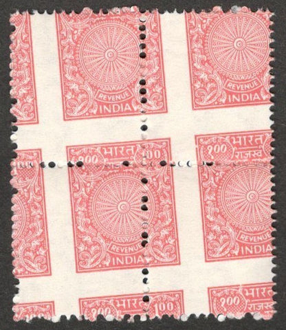 (AOP) India revenue 1R misperf error block of 4 MNH