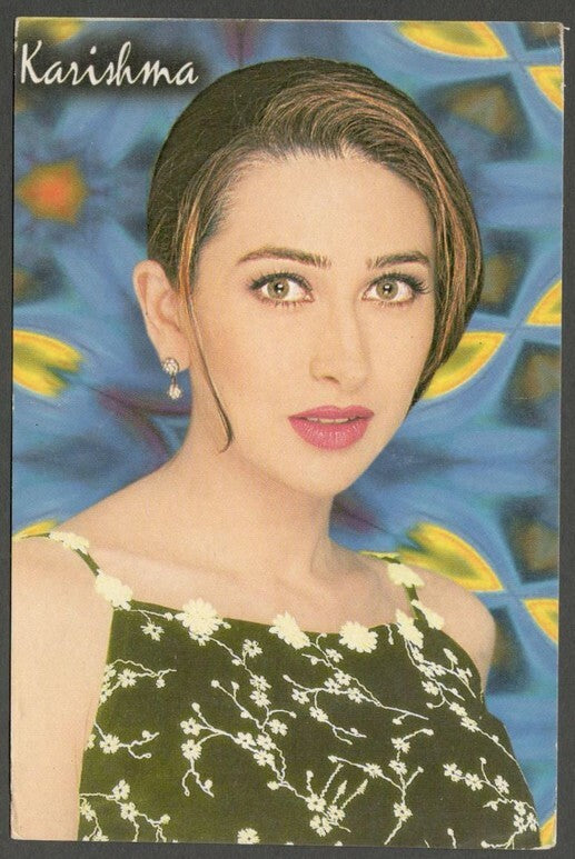 AOP India Bollywood KARISHMA KAPOOR vintage postcard 