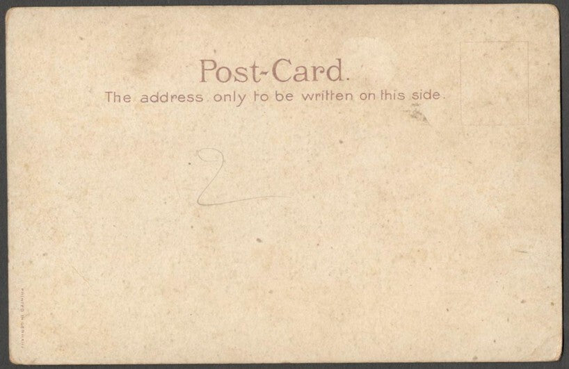 AOP India The Reversing Station, Bhore Ghat, vintage UB postcard