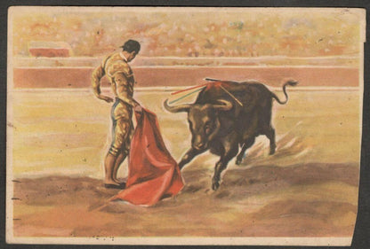 AOP Spain dummy / bogus 35c postal card used to India