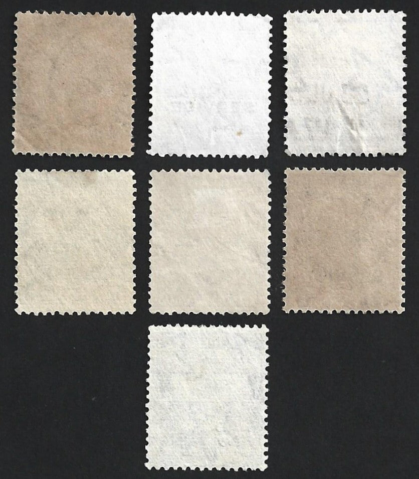 (AOP) India KGV collection of INVERTED WATERMARKS used