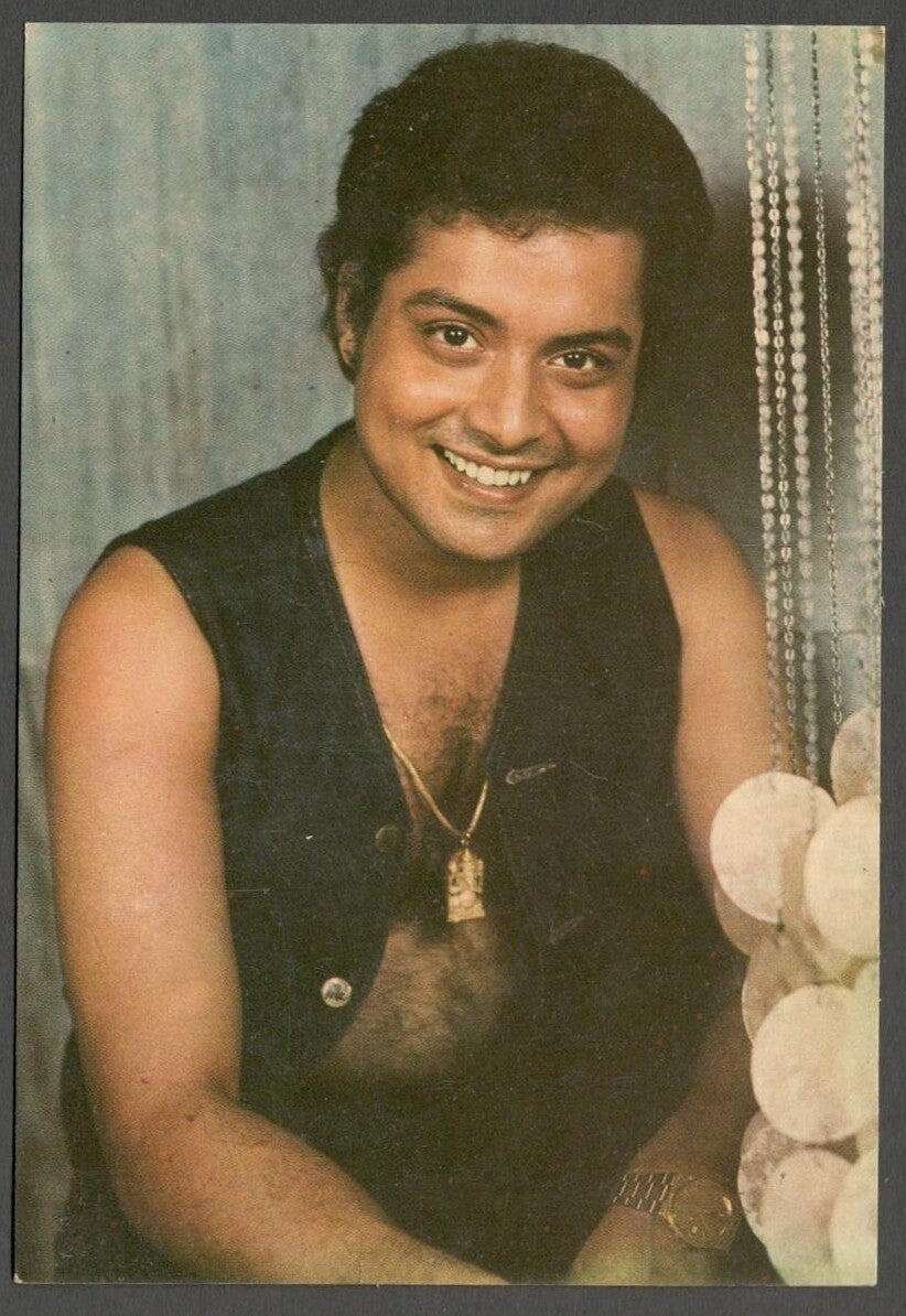 AOP India Bollywood vintage postcard SACHIN PILGAONKAR