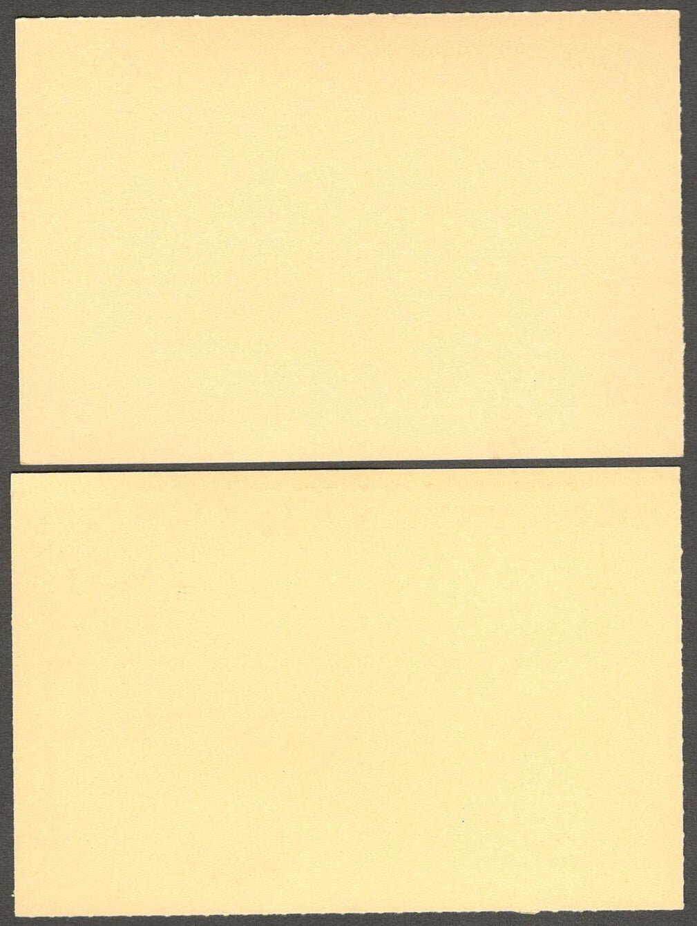 (AOP) India CATARACT publicity postal cards in 12 languages unused