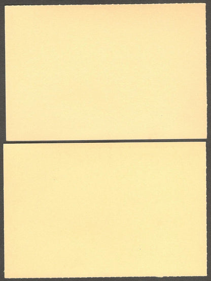 (AOP) India CATARACT publicity postal cards in 12 languages unused