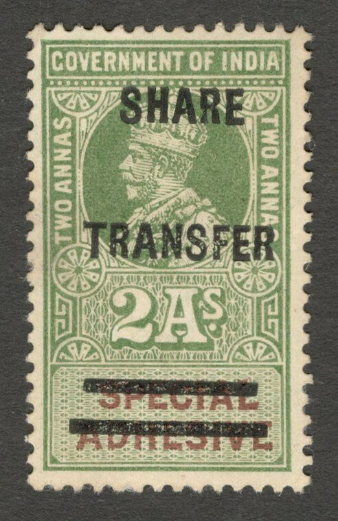 AOP India KGV Share Transfer on Special Adhesive 2a used Bft 42