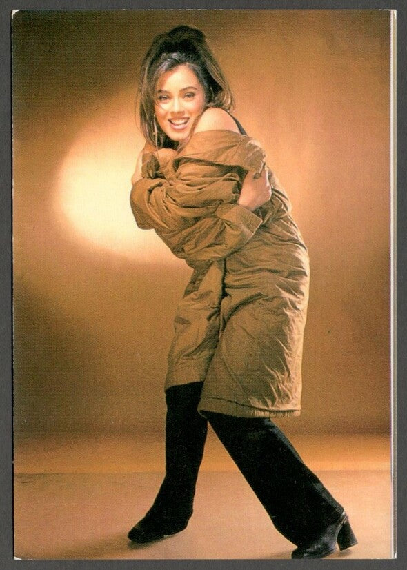 AOP India Bollywood vintage postcard MAHIMA CHAUDHRY