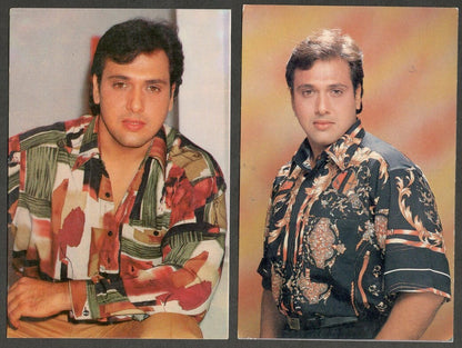 India Bollywood vintage postcards GOVINDA (5)