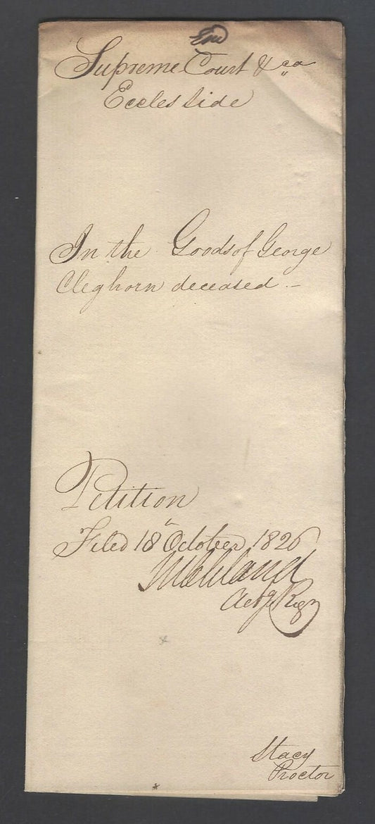 AOP India 1826 Supreme Court, Fort Williams, Calcutta document