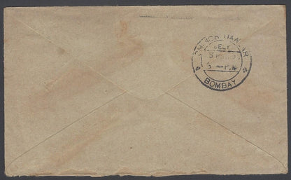 AOP South Africa 1939 cover Pretoria to India