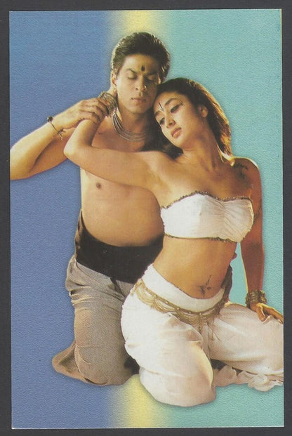 AOP India Bollywood vintage postcard SHAH RUKH KHAN & KAREENA KAPOOR