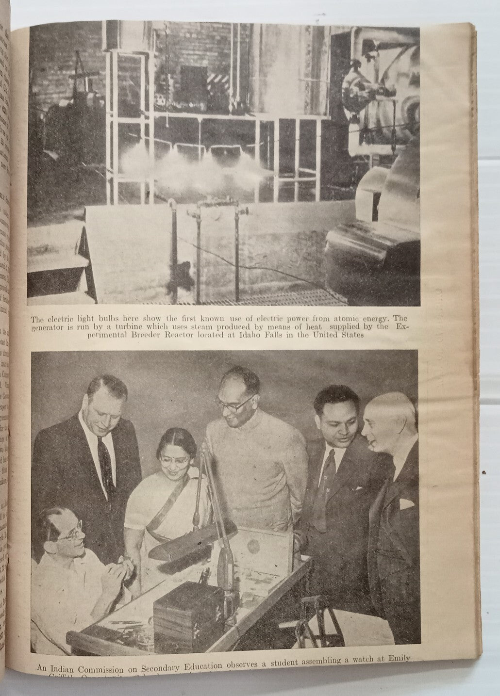 AOP India MODERN REVIEW Mar 1954 India's Struggle for Existence