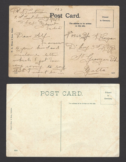 Dagshai, India vintage postcards (7)