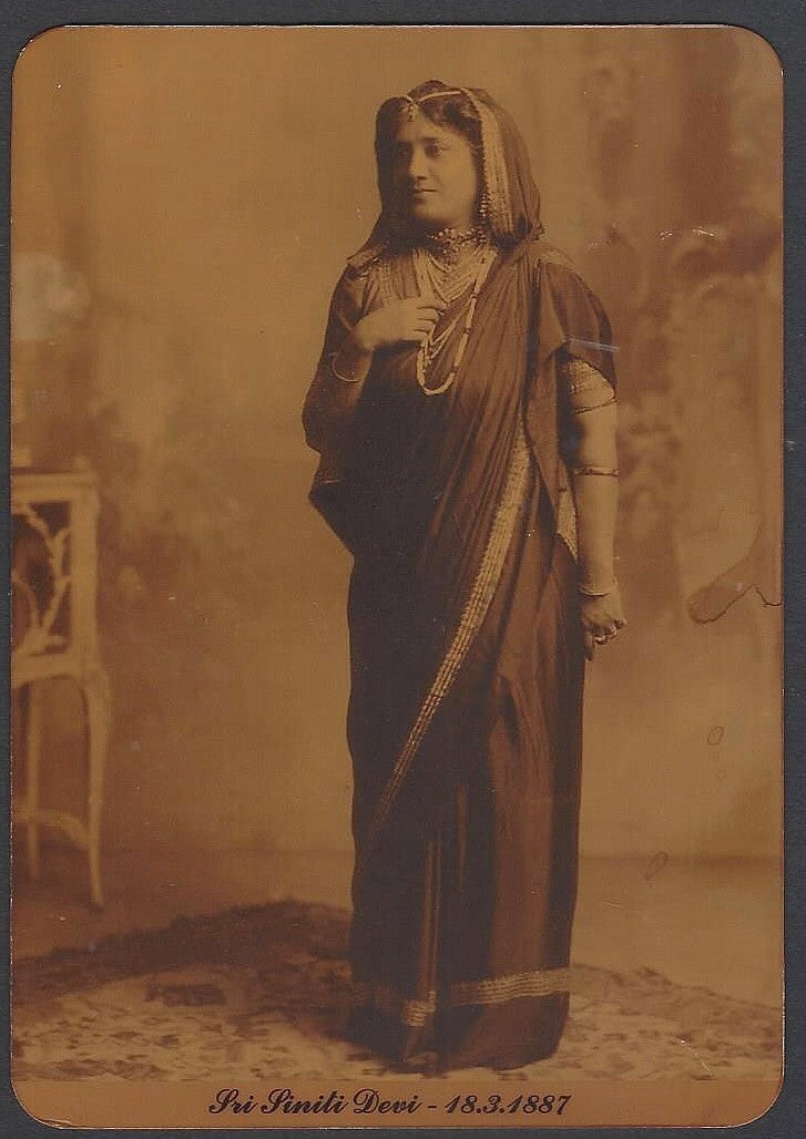 AOP India vintage look replica pc Sri Suniti Devi