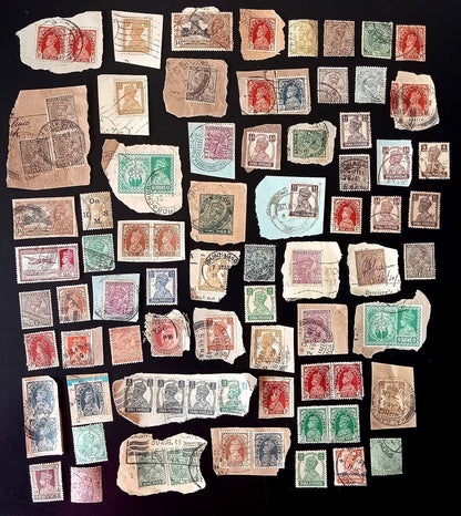 India pre 1947 on & off paper accumulation (200+ stamps)