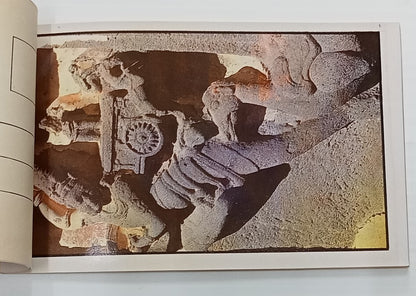 AOP India vintage booklet of 20 tourist postcards ELLORA ART 